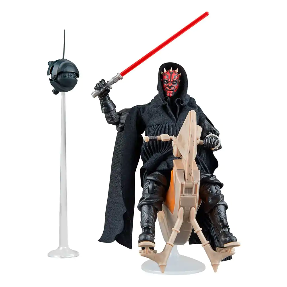 Star Wars Episode I Black Series jármű akciófigurával Darth Maul & Sith Speeder SDCC 2024 termékfotó