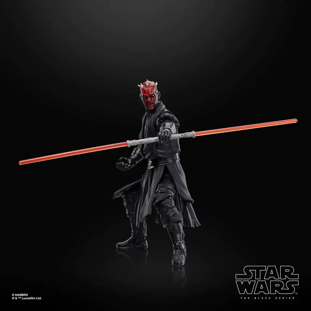 Star Wars Episode I Black Series Qui-Gon Jinn, Darth Maul, Obi-Wan Kenobi 3 db-os akciófigura csomag 15 cm termékfotó