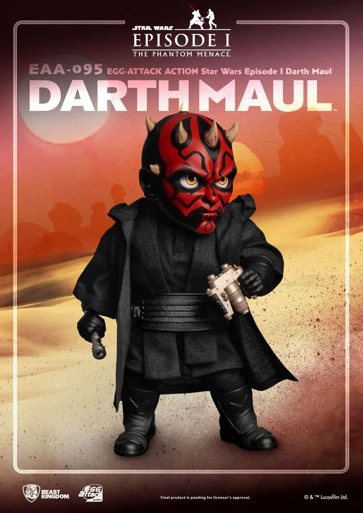 Star Wars Episode I Egg Attack Darth Maul akciófigura 16 cm termékfotó
