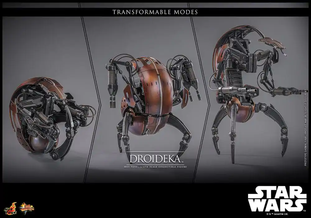 Star Wars Episode I Movie Masterpiece 1/6 Droidekaakciófigura  27 cm termékfotó