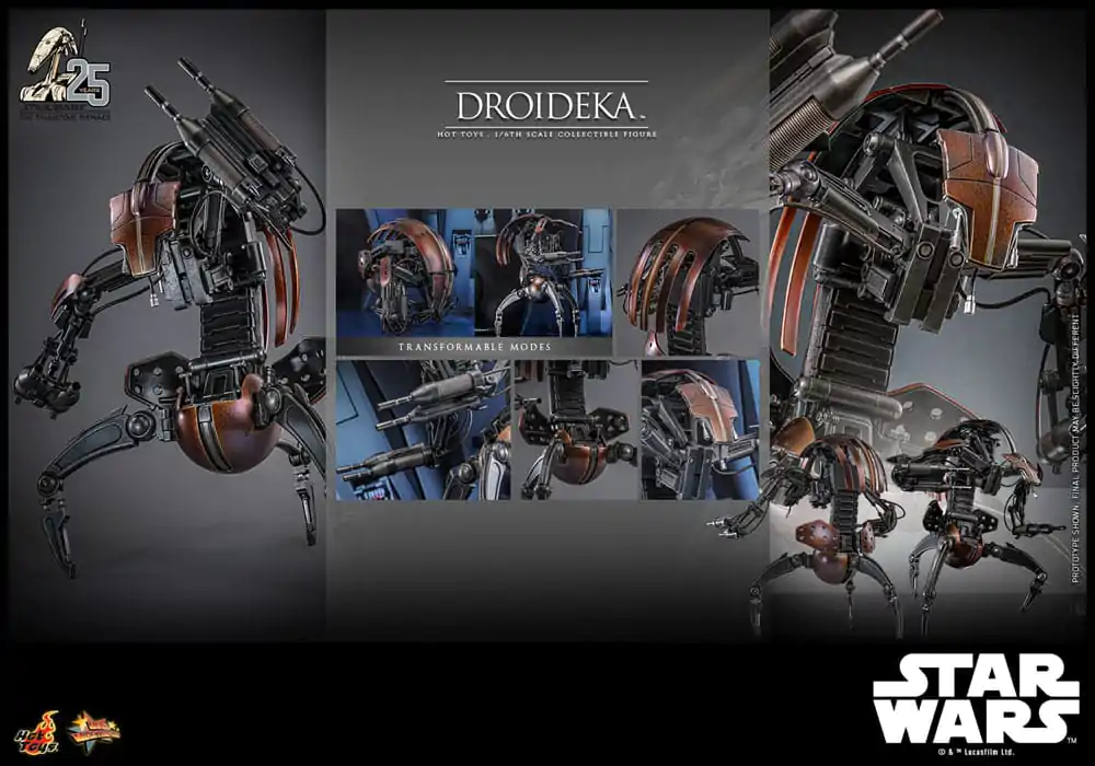 Star Wars Episode I Movie Masterpiece 1/6 Droidekaakciófigura  27 cm termékfotó