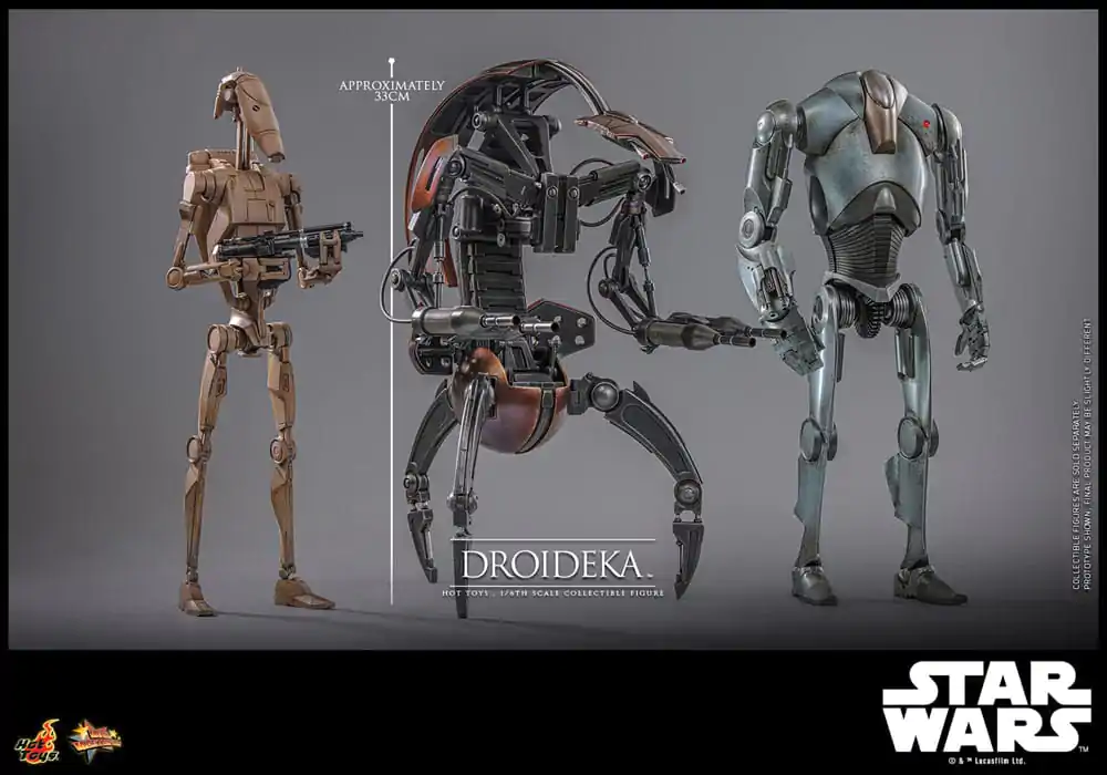 Star Wars Episode I Movie Masterpiece 1/6 Droidekaakciófigura  27 cm termékfotó