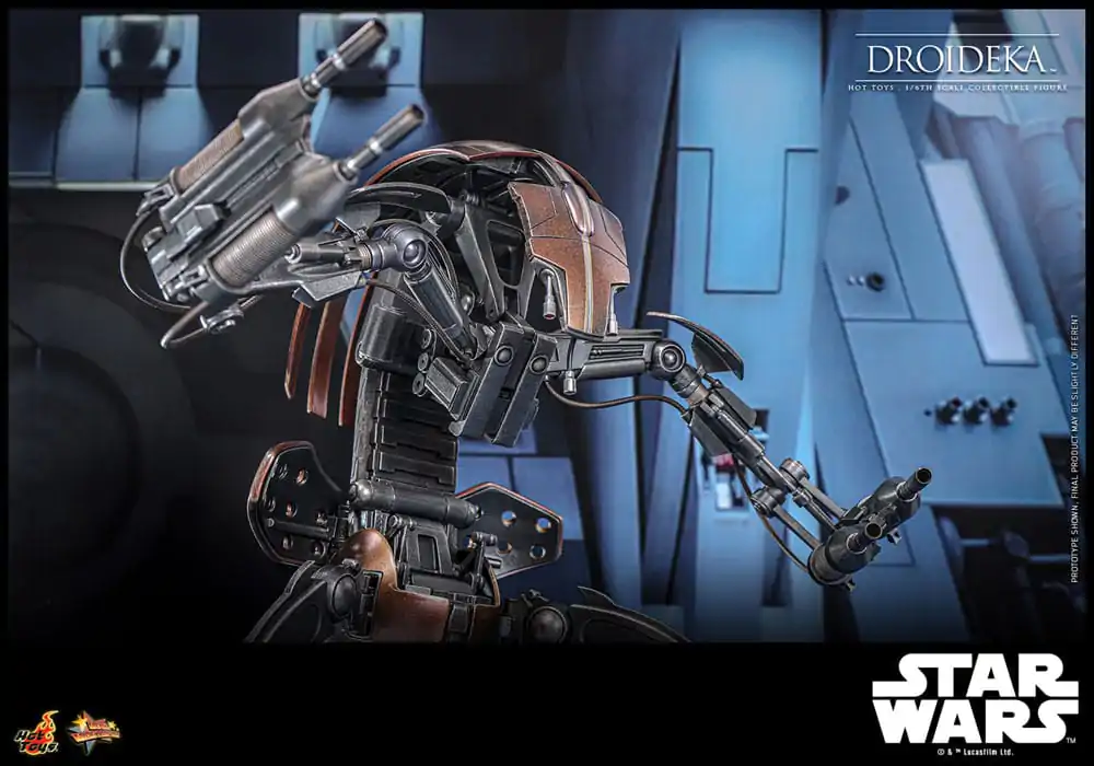 Star Wars Episode I Movie Masterpiece 1/6 Droidekaakciófigura  27 cm termékfotó