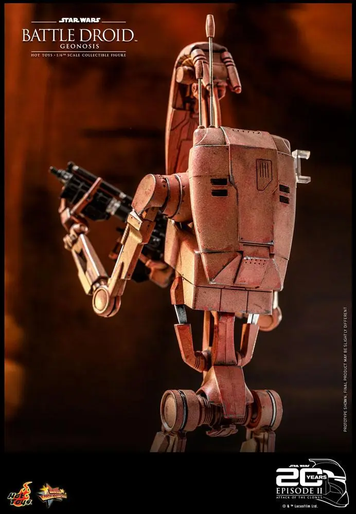 Star Wars: Episode II 1/6 Battle Droid (Geonosis) akciófigura 31 cm termékfotó