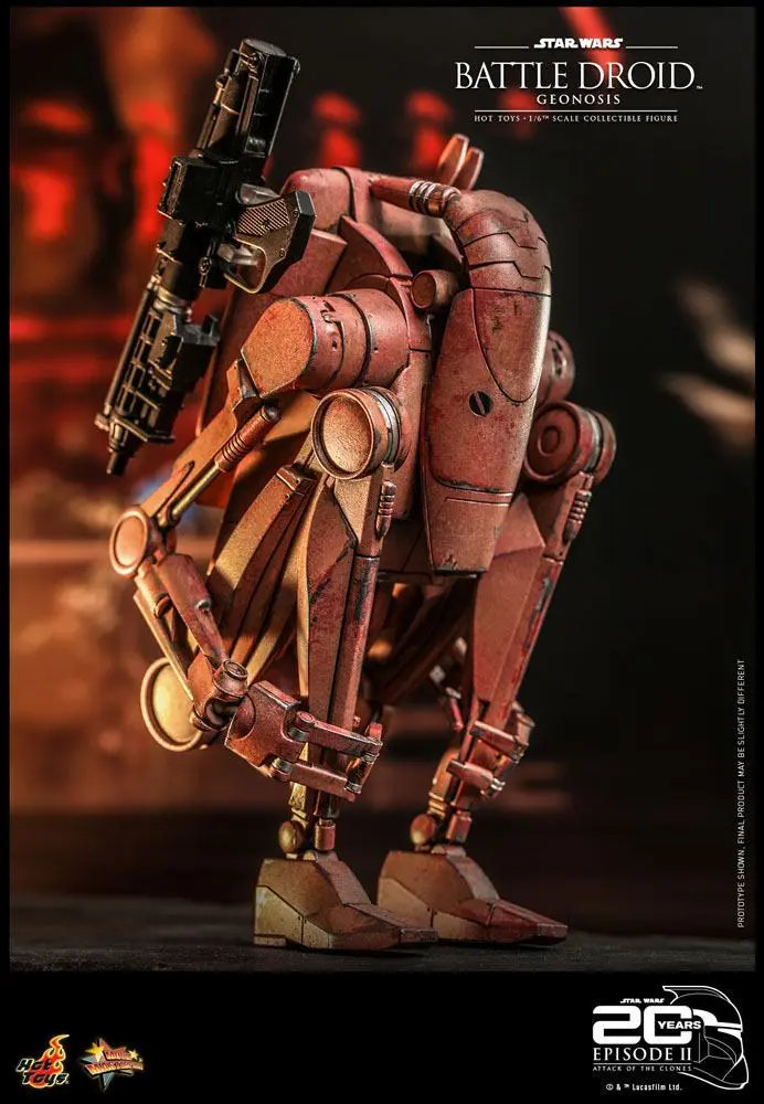 Star Wars: Episode II 1/6 Battle Droid (Geonosis) akciófigura 31 cm termékfotó