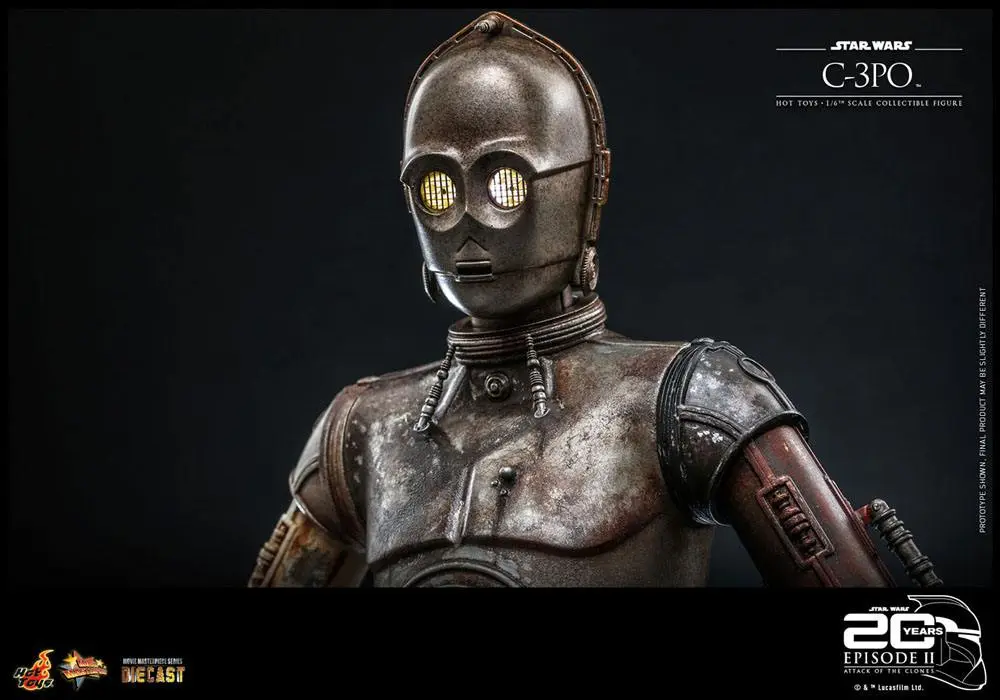 Star Wars: Episode II 1/6 C-3PO akciófigura 29 cm termékfotó