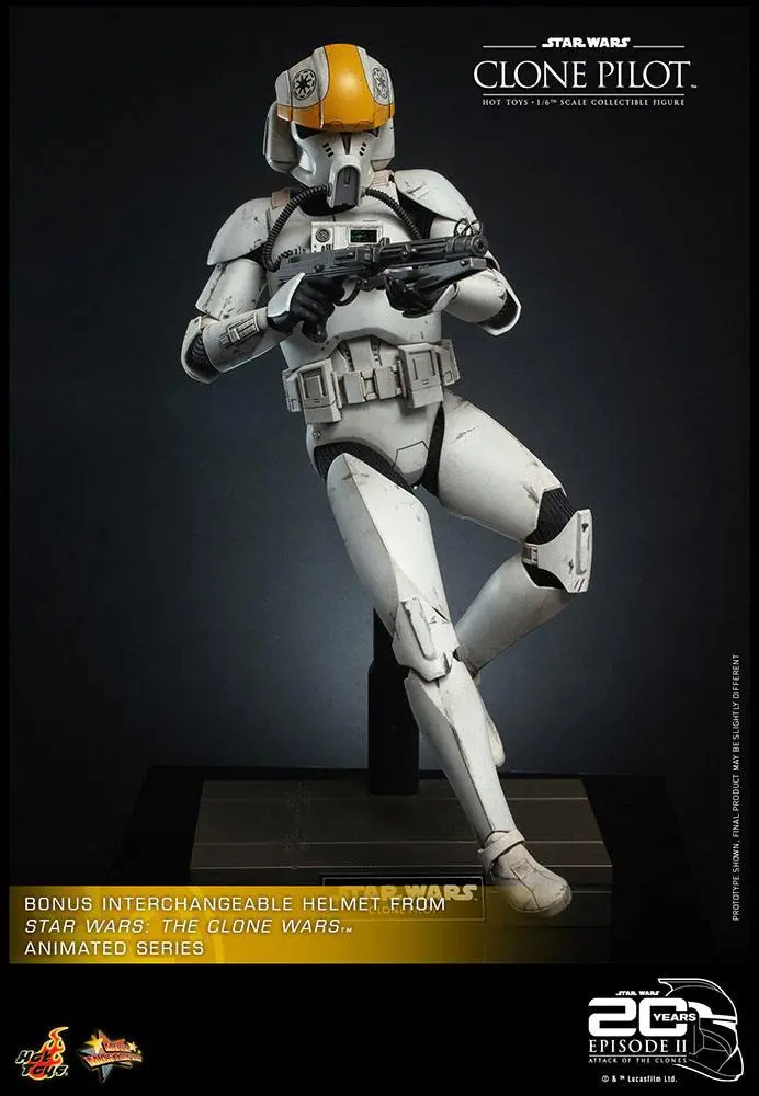 Star Wars: Episode II 1/6 Clone Pilot akciófigura 30 cm termékfotó
