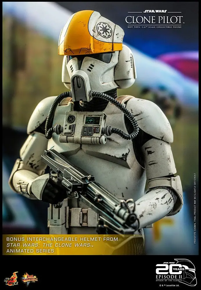 Star Wars: Episode II 1/6 Clone Pilot akciófigura 30 cm termékfotó