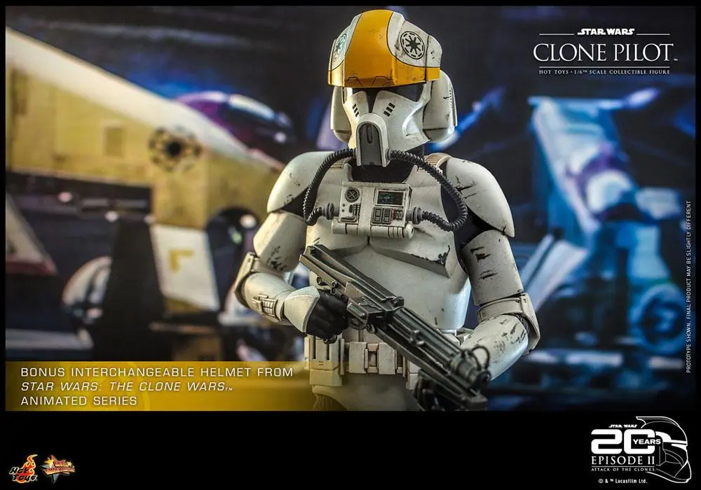 Star Wars: Episode II 1/6 Clone Pilot akciófigura 30 cm termékfotó