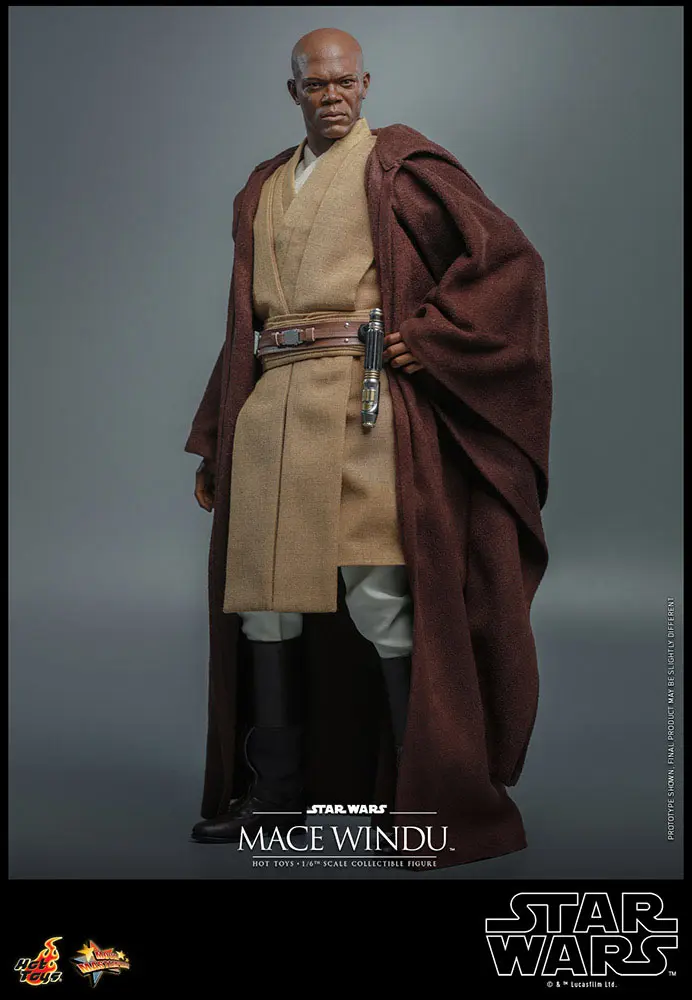 Star Wars: Episode II 1/6 Mace Windu akciófigura 32 cm termékfotó