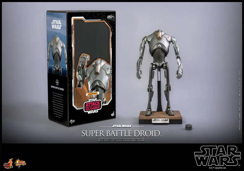 Star Wars: Episode II 1/6 Super Battle Droid figura 32 cm termékfotó