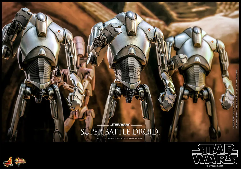 Star Wars: Episode II 1/6 Super Battle Droid figura 32 cm termékfotó