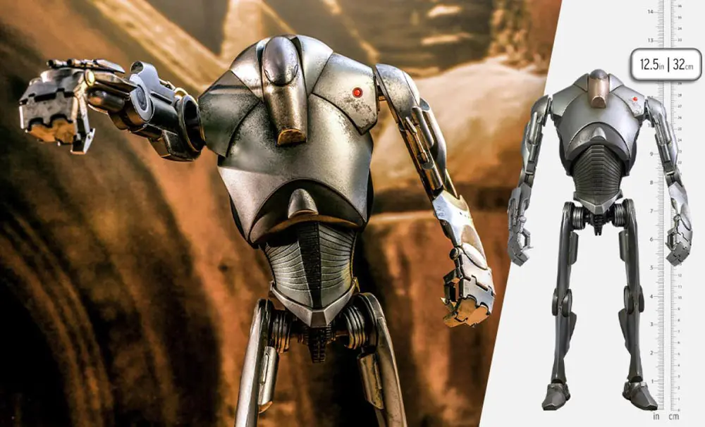 Star Wars: Episode II 1/6 Super Battle Droid figura 32 cm termékfotó