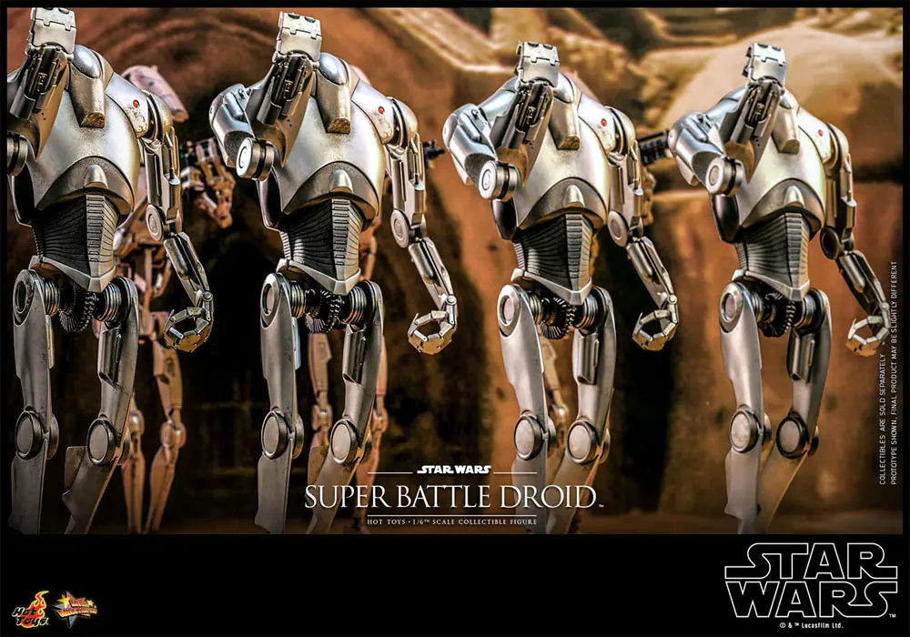 Star Wars: Episode II 1/6 Super Battle Droid figura 32 cm termékfotó