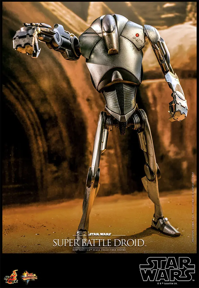 Star Wars: Episode II 1/6 Super Battle Droid figura 32 cm termékfotó