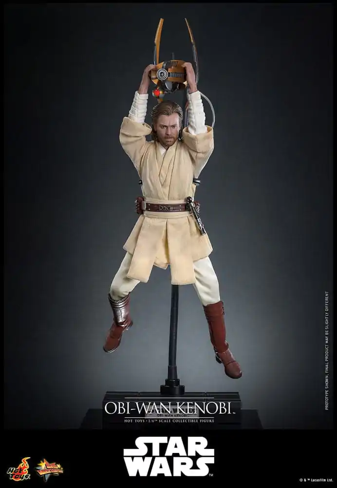 Star Wars: Episode II - Attack of the Clones 1/6 Obi-Wan Kenobi akciófigura 31 cm termékfotó