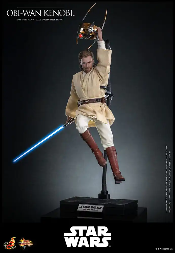 Star Wars: Episode II - Attack of the Clones 1/6 Obi-Wan Kenobi akciófigura 31 cm termékfotó
