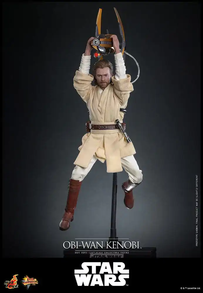 Star Wars: Episode II - Attack of the Clones 1/6 Obi-Wan Kenobi akciófigura 31 cm termékfotó
