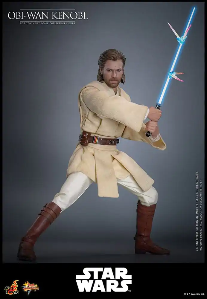 Star Wars: Episode II - Attack of the Clones 1/6 Obi-Wan Kenobi akciófigura 31 cm termékfotó