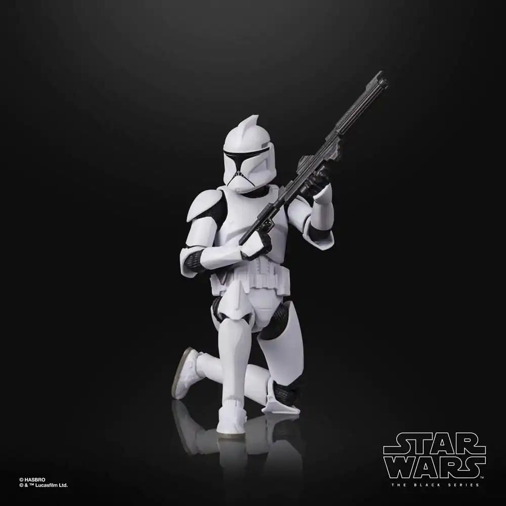 Star Wars Episode II Black Series Phase I Clone Trooper akciófigura 15 cm termékfotó