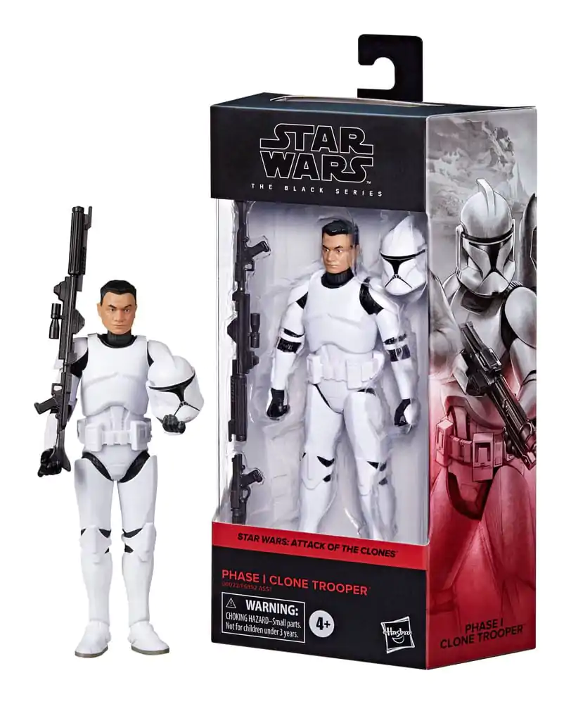 Star Wars Episode II Black Series Phase I Clone Trooper akciófigura 15 cm termékfotó