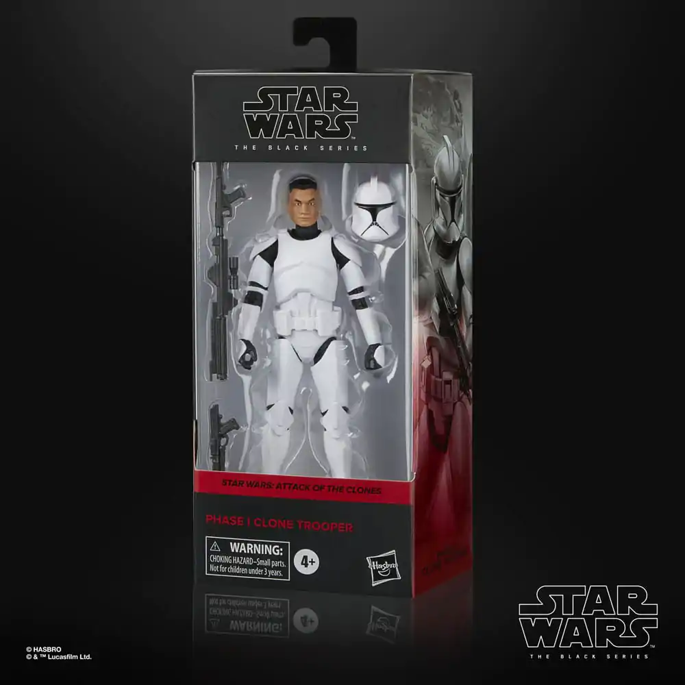 Star Wars Episode II Black Series Phase I Clone Trooper akciófigura 15 cm termékfotó