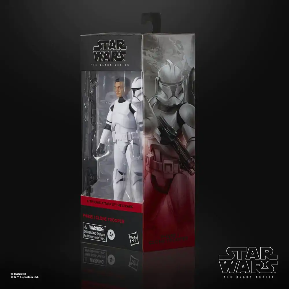 Star Wars Episode II Black Series Phase I Clone Trooper akciófigura 15 cm termékfotó