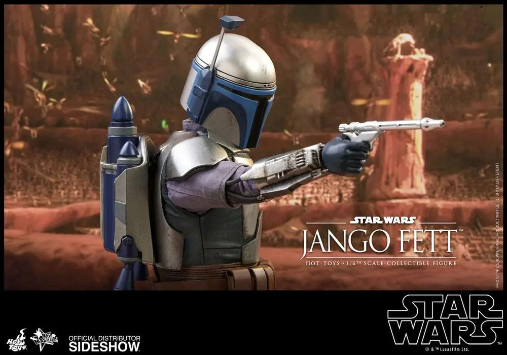 Star Wars Episode II Movie Masterpiece 1/6 Jango Fett akciófigura 30 cm termékfotó