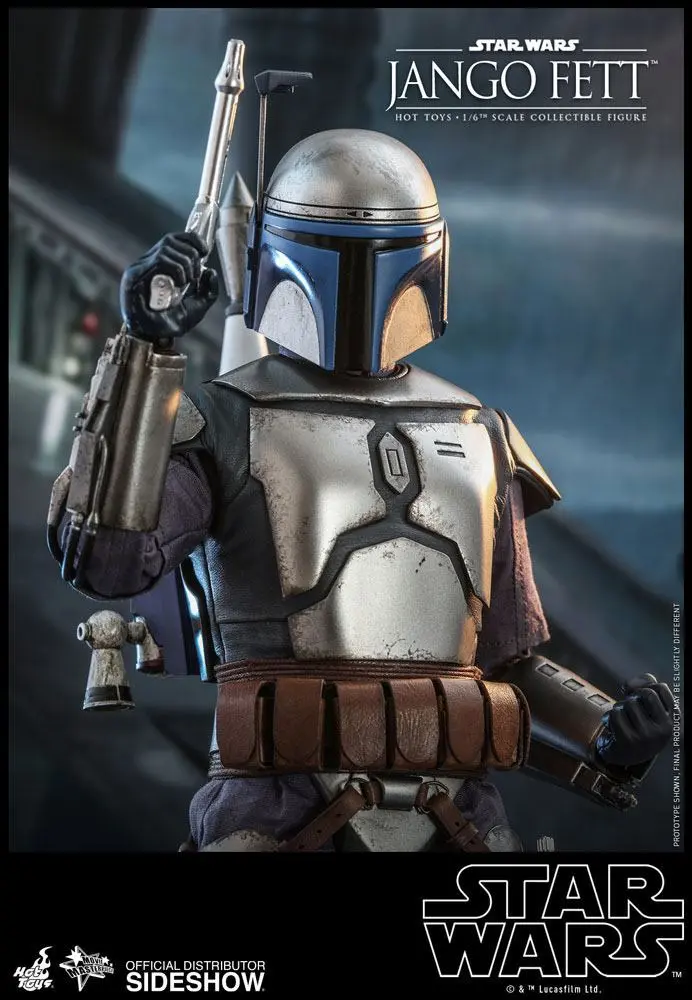 Star Wars Episode II Movie Masterpiece 1/6 Jango Fett akciófigura 30 cm termékfotó