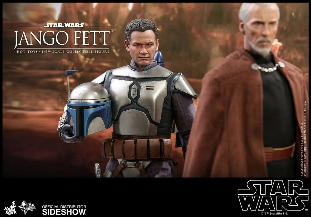 Star Wars Episode II Movie Masterpiece 1/6 Jango Fett akciófigura 30 cm termékfotó