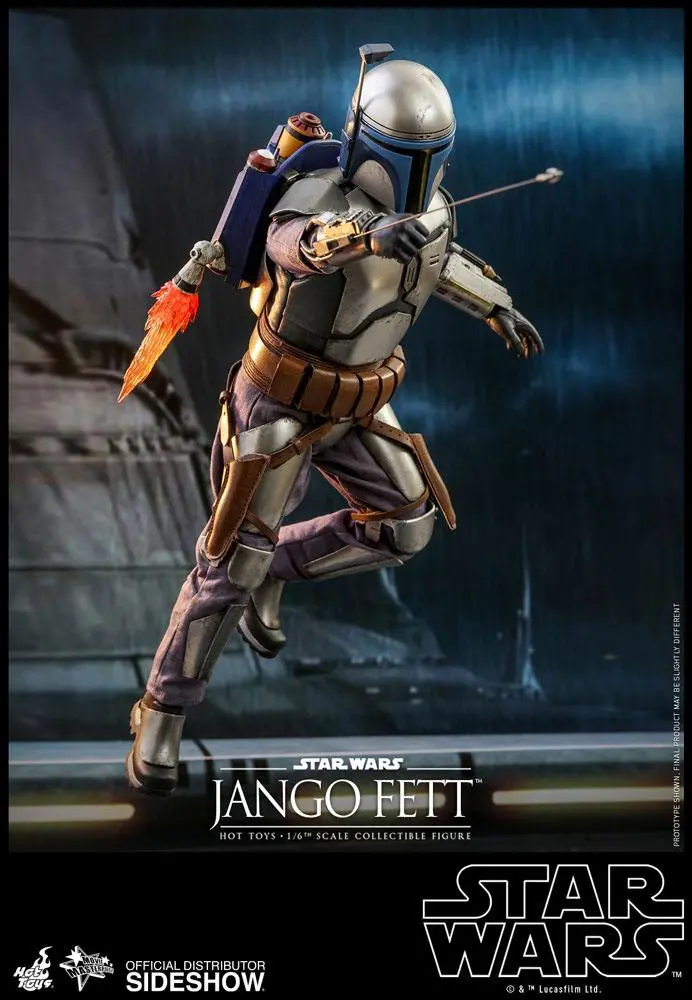 Star Wars Episode II Movie Masterpiece 1/6 Jango Fett akciófigura 30 cm termékfotó