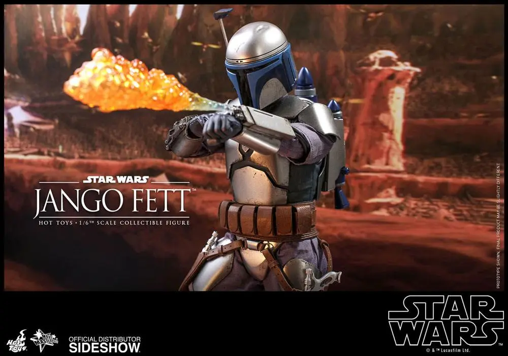 Star Wars Episode II Movie Masterpiece 1/6 Jango Fett akciófigura 30 cm termékfotó