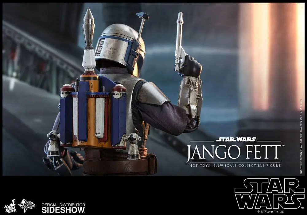 Star Wars Episode II Movie Masterpiece 1/6 Jango Fett akciófigura 30 cm termékfotó