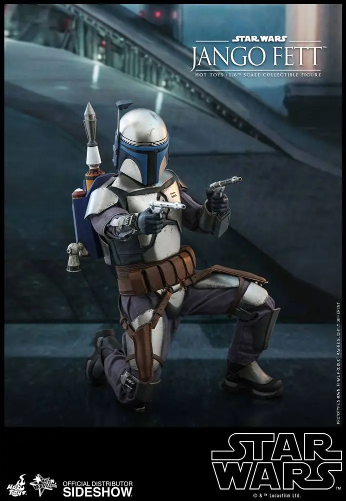 Star Wars Episode II Movie Masterpiece 1/6 Jango Fett akciófigura 30 cm termékfotó