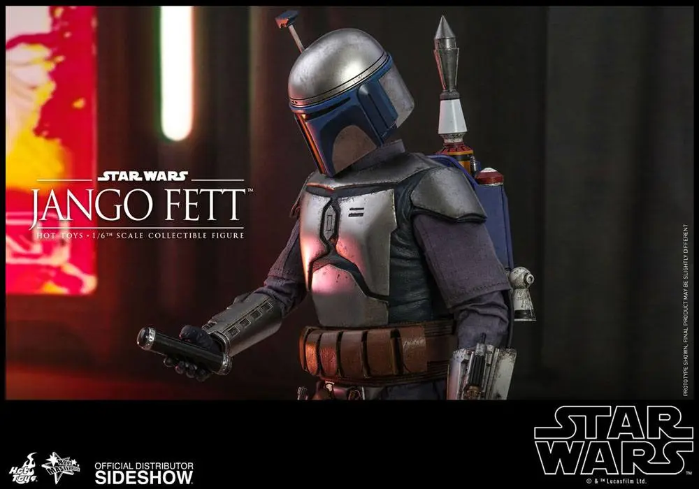 Star Wars Episode II Movie Masterpiece 1/6 Jango Fett akciófigura 30 cm termékfotó