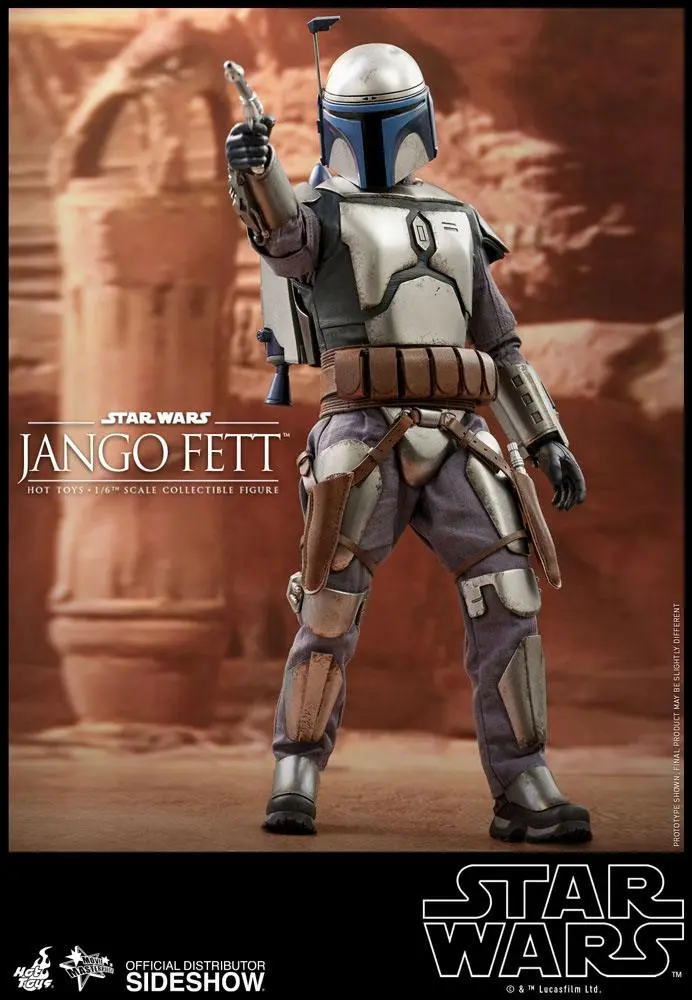 Star Wars Episode II Movie Masterpiece 1/6 Jango Fett akciófigura 30 cm termékfotó