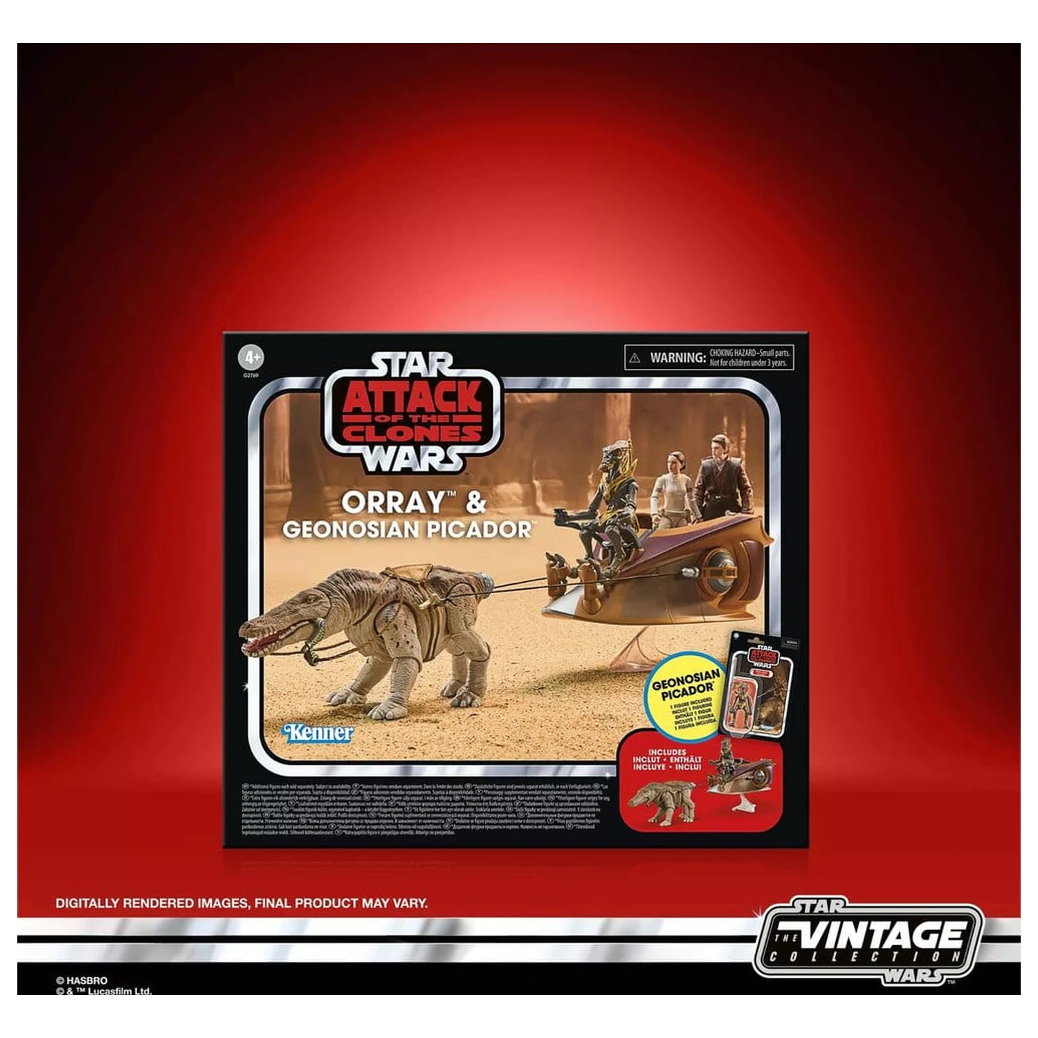 Star Wars Episode II Vintage Collection 2 db-os akciófigura csomag Orray & Geonosian Picador 10 cm termékfotó