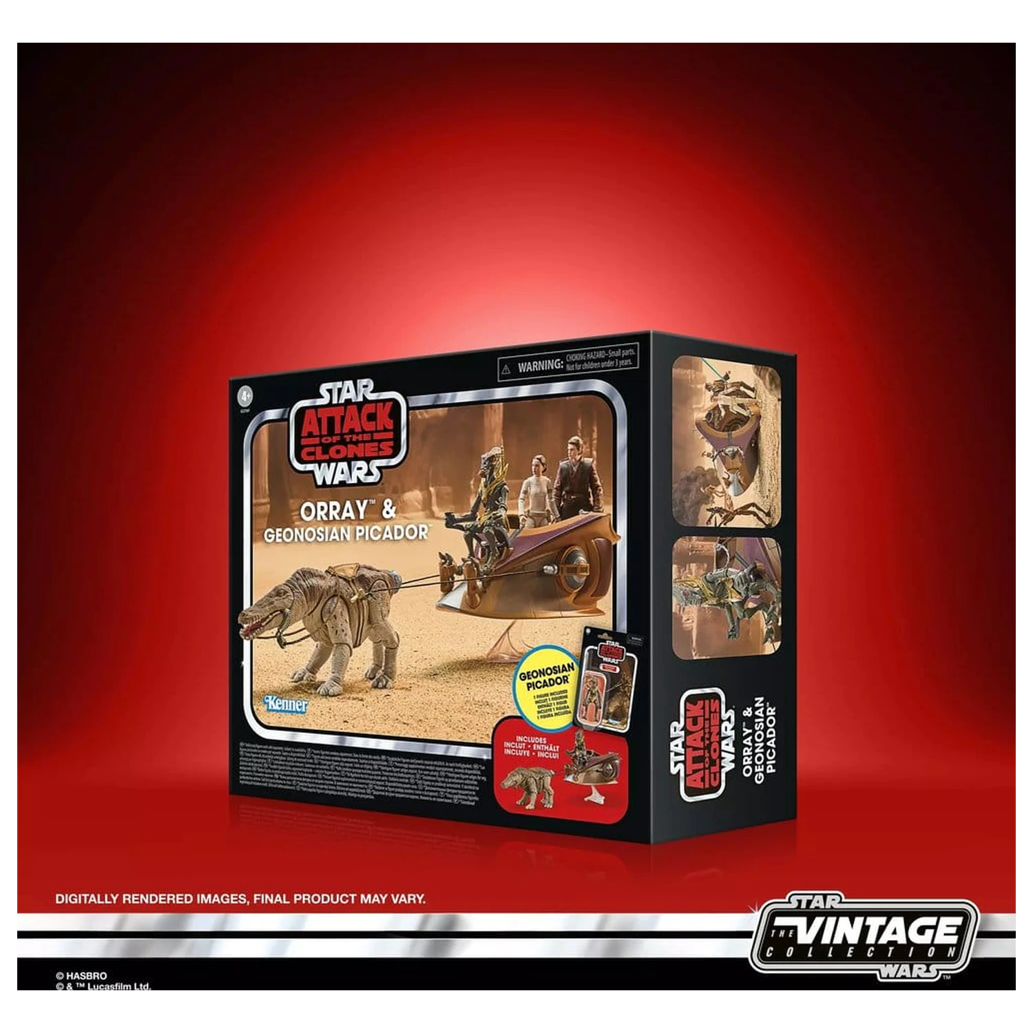 Star Wars Episode II Vintage Collection 2 db-os akciófigura csomag Orray & Geonosian Picador 10 cm termékfotó