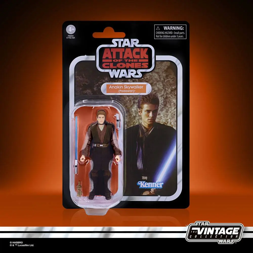 Star Wars Episode II Vintage Collection 2022 Anakin Skywalker (Padawan) akciófigura 10 cm termékfotó