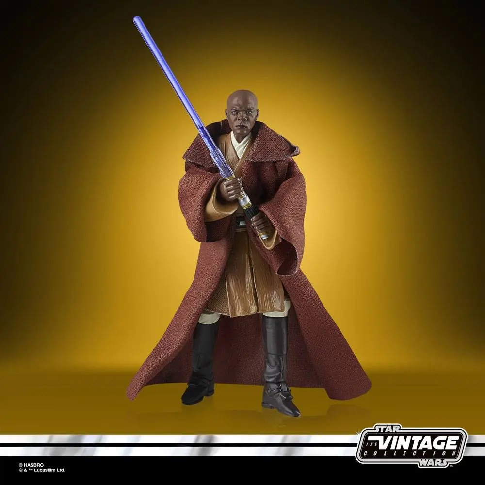 Star Wars Episode II Vintage Collection 2022 Mace Windu akciófigura 10 cm termékfotó