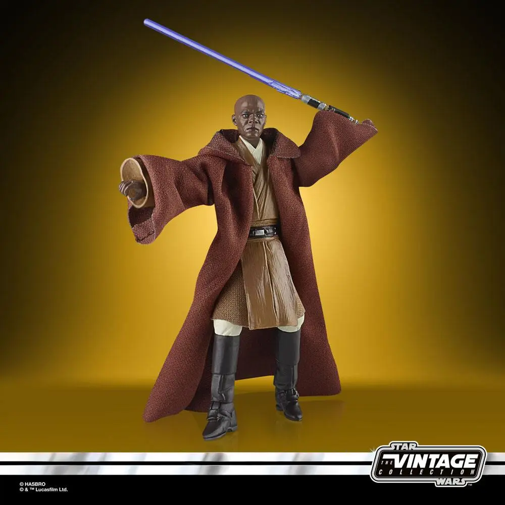 Star Wars Episode II Vintage Collection 2022 Mace Windu akciófigura 10 cm termékfotó
