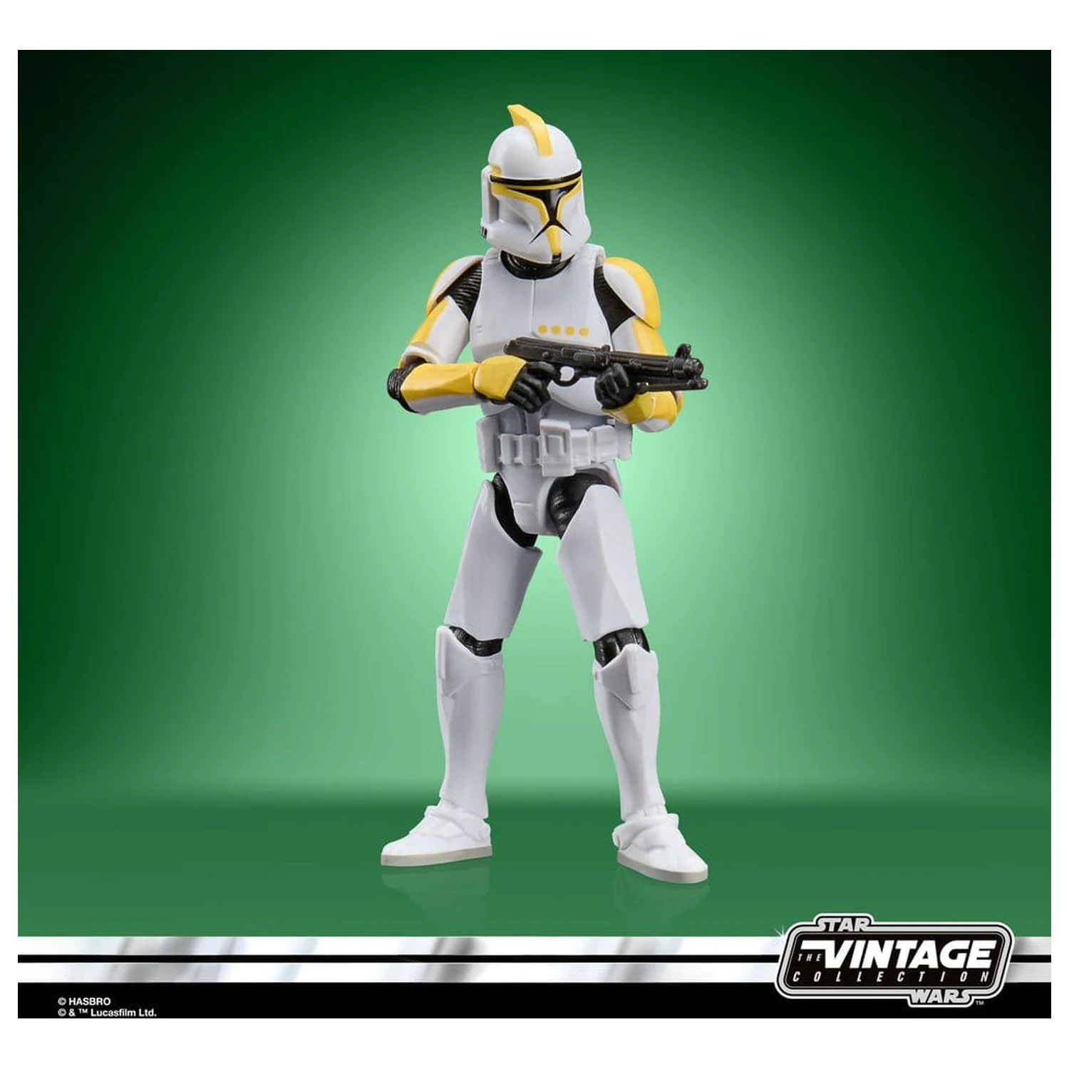 Star Wars Episode II Vintage Collection Clone Trooper Commander akciófigura 10 cm termékfotó