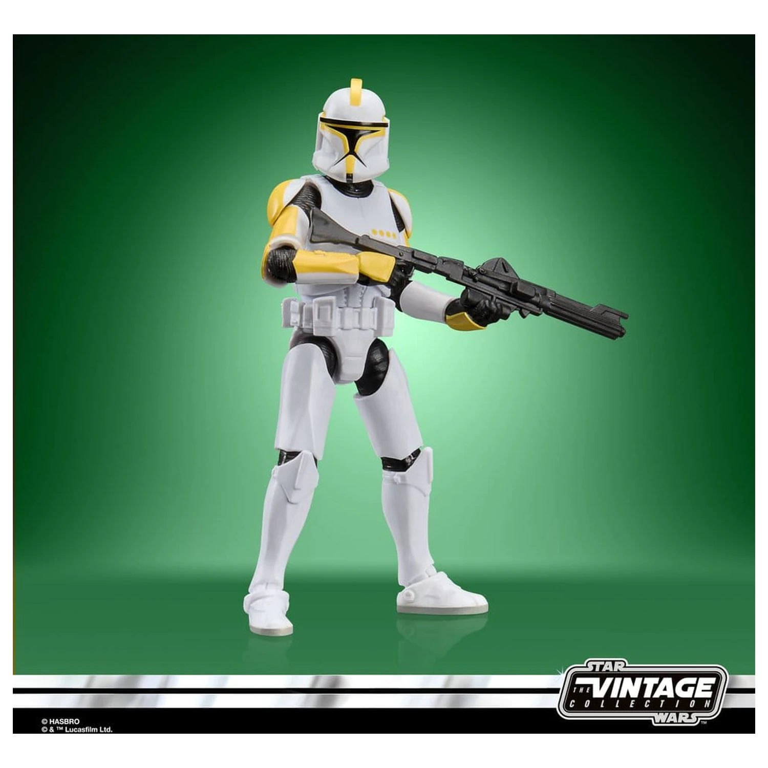 Star Wars Episode II Vintage Collection Clone Trooper Commander akciófigura 10 cm termékfotó