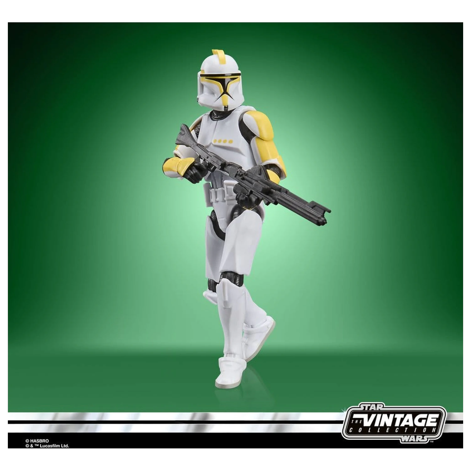 Star Wars Episode II Vintage Collection Clone Trooper Commander akciófigura 10 cm termékfotó