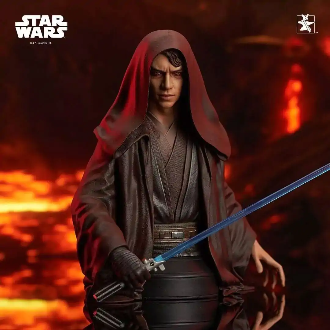 Star Wars Episode III 1/6 Dark Anakin Skywalker 2022 Premier Guild Membership Gift mellszobor figura 15 cm termékfotó