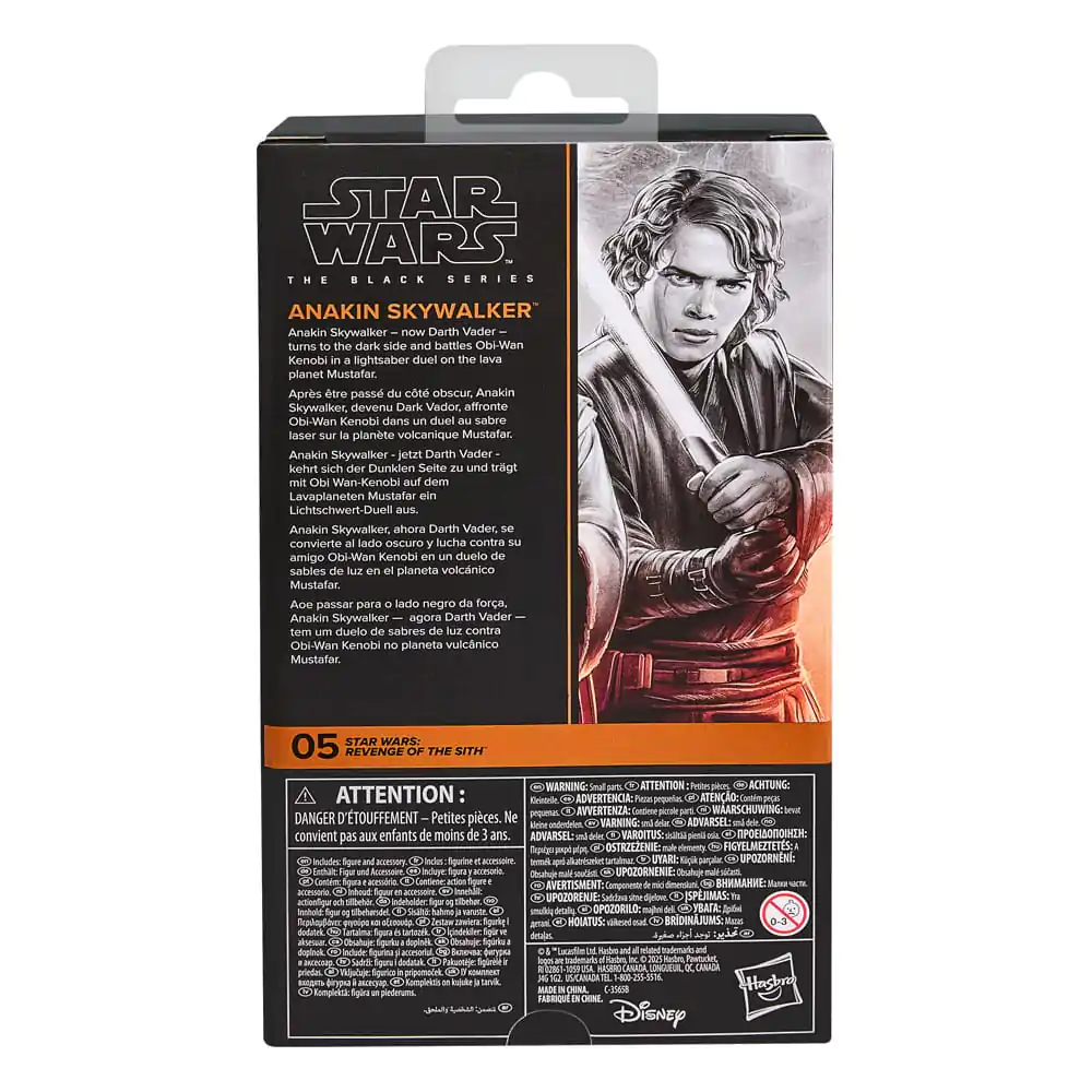Star Wars Episode III Black Series akciófigura Anakin Skywalker 15 cm termékfotó