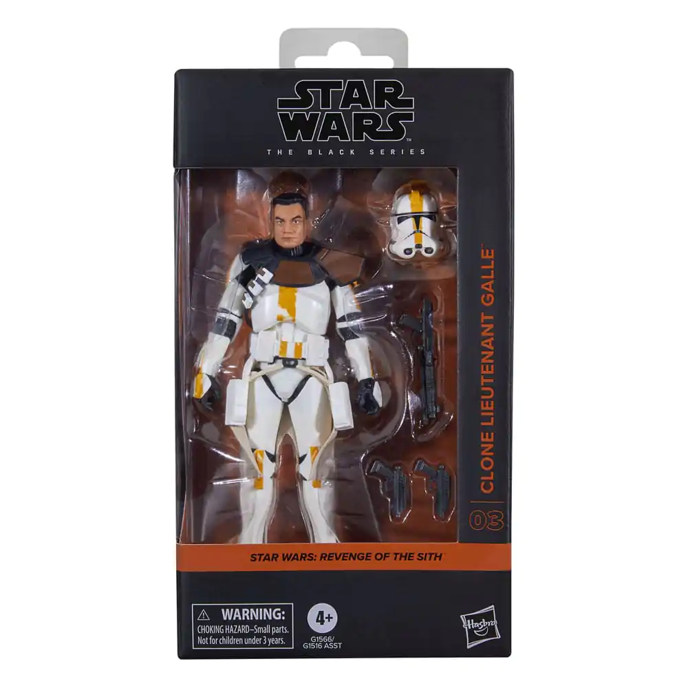 Star Wars Episode III Black Series Clone Lieutenant Galle akciófigura 15 cm termékfotó