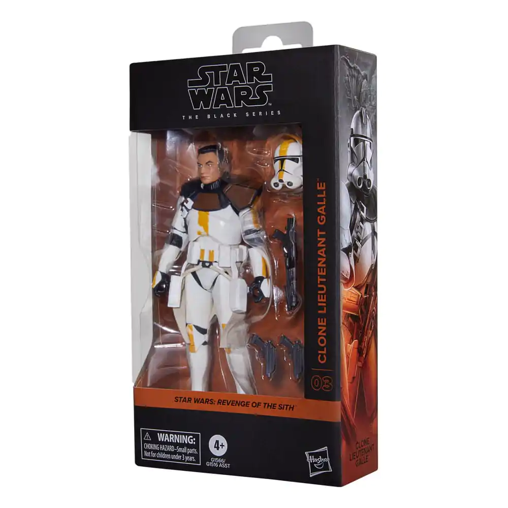 Star Wars Episode III Black Series Clone Lieutenant Galle akciófigura 15 cm termékfotó