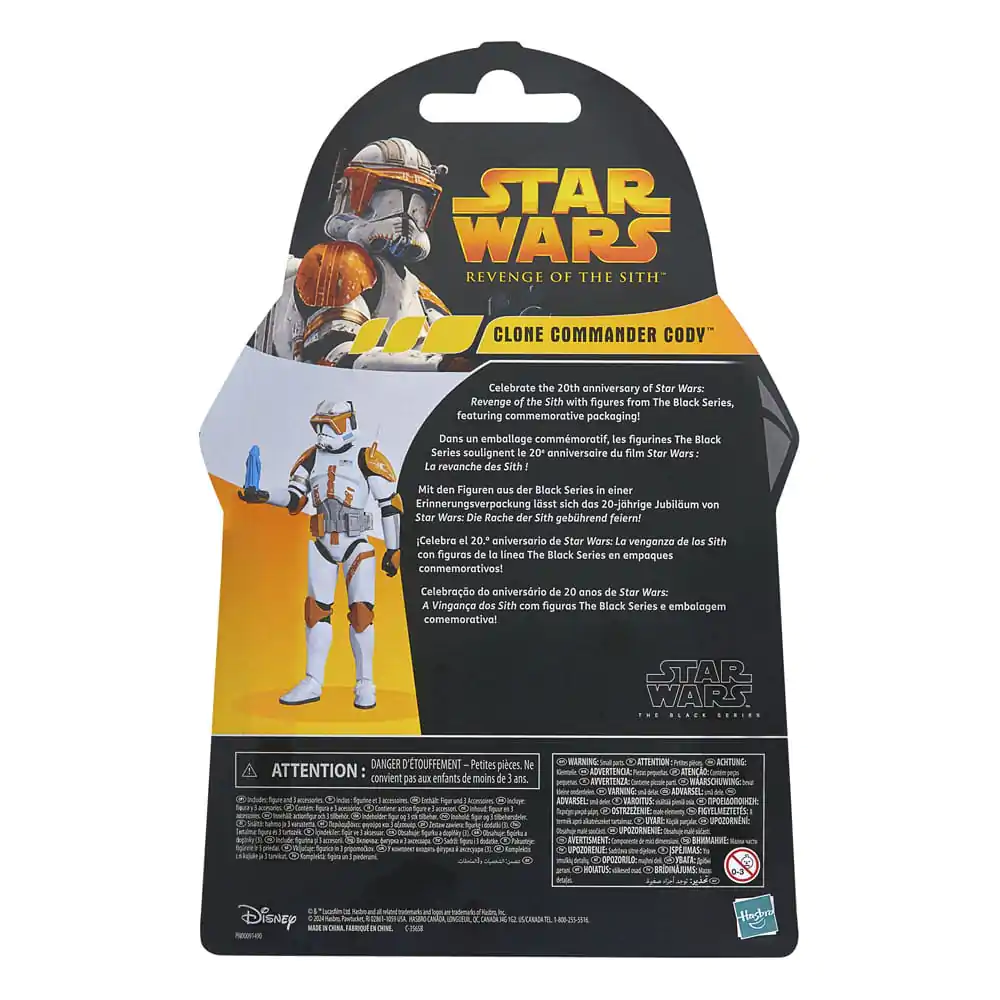 Star Wars Episode III Black Series Commander Cody akciófigura 15 cm termékfotó