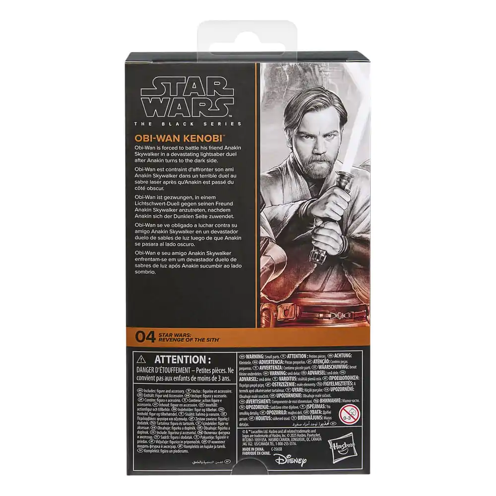 Star Wars Episode III Black Series Obi-Wan Kenobi akciófigura 15 cm termékfotó